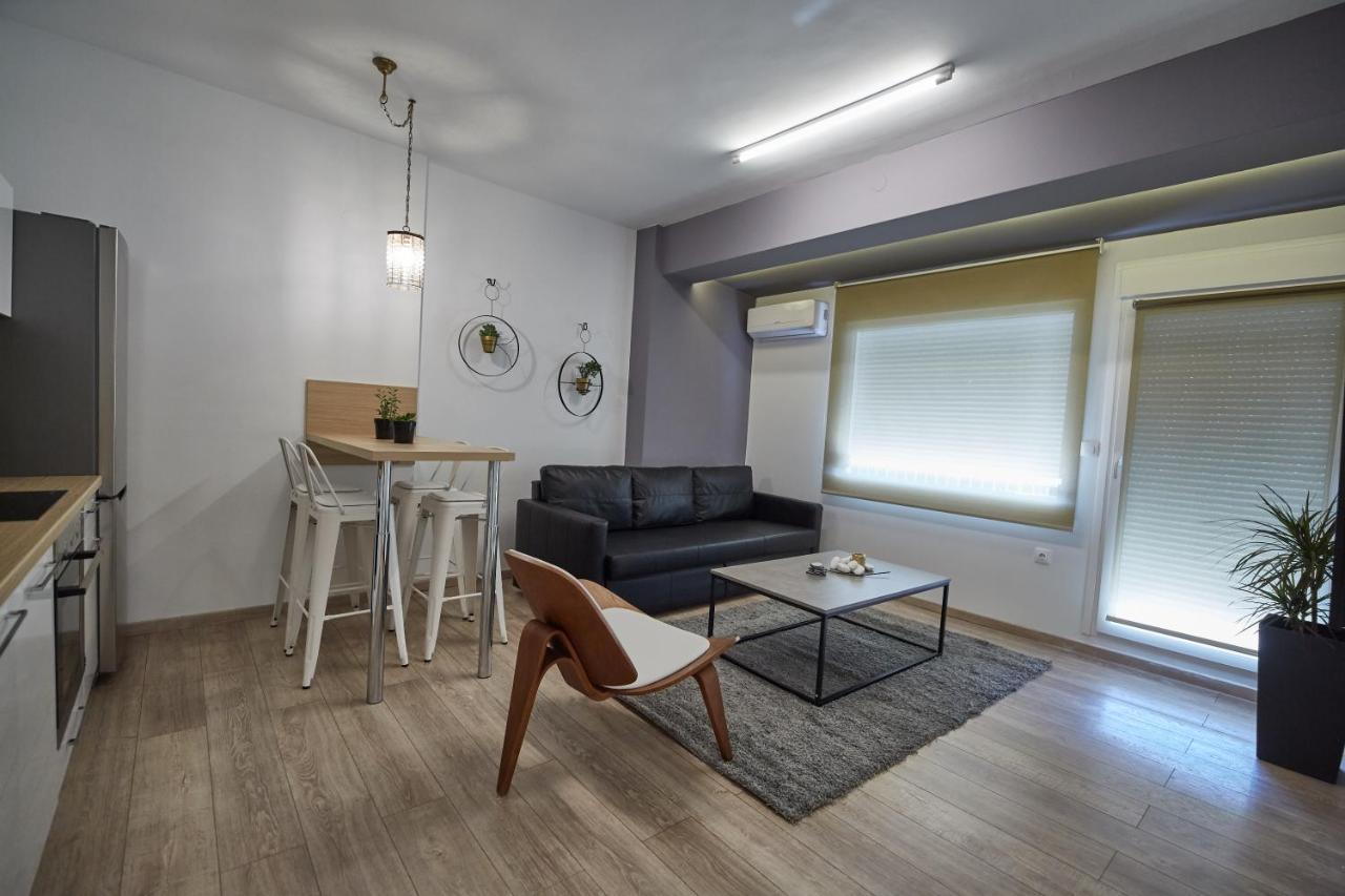 Luxury Studio In Thessaloniki Apartment Bagian luar foto