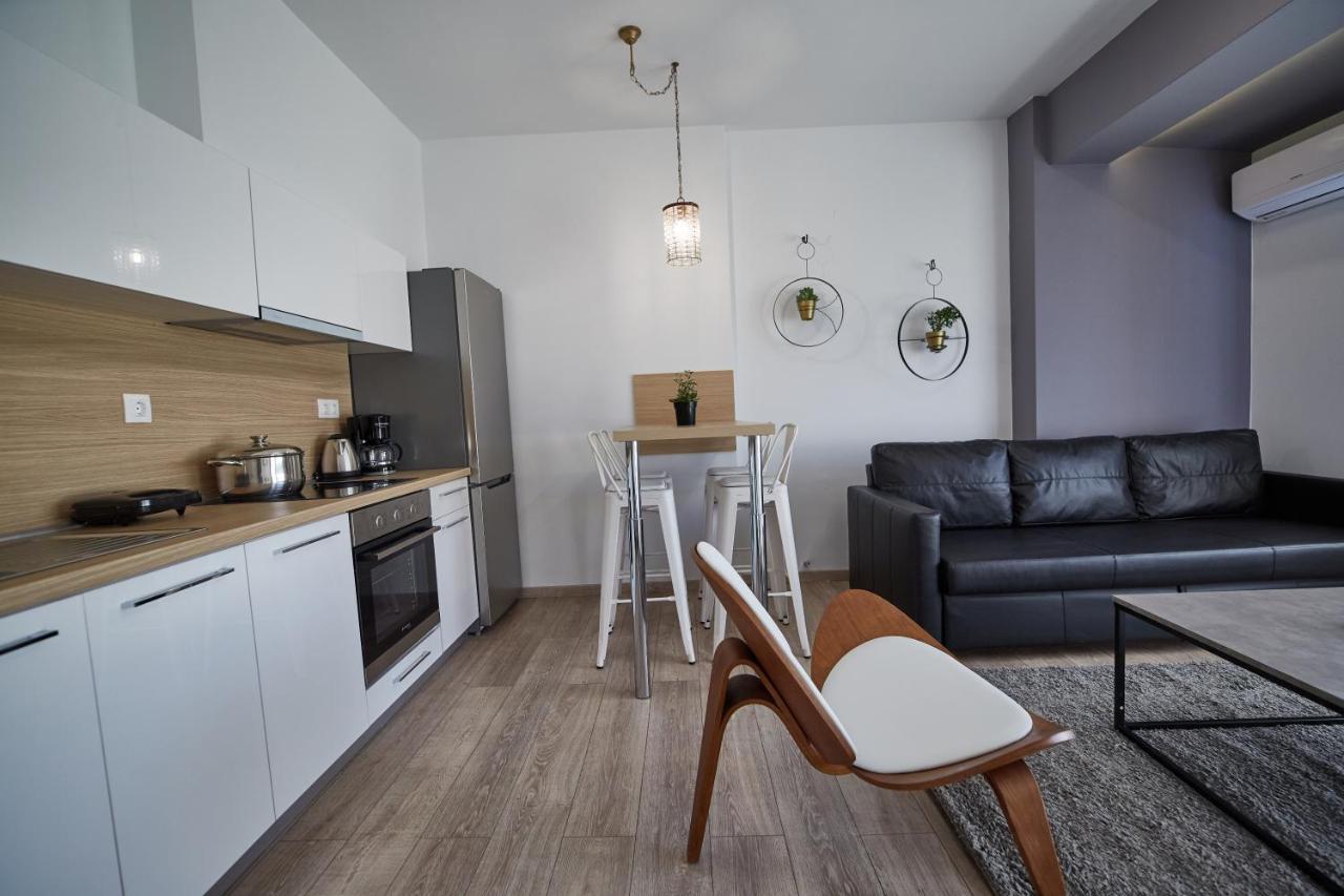 Luxury Studio In Thessaloniki Apartment Bagian luar foto